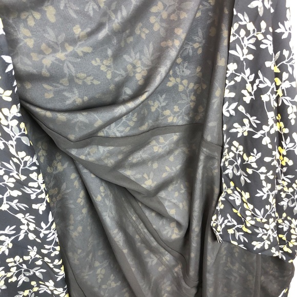 NWOT CAARA Cristal Wrap Midi Dress - Picture 5 of 8